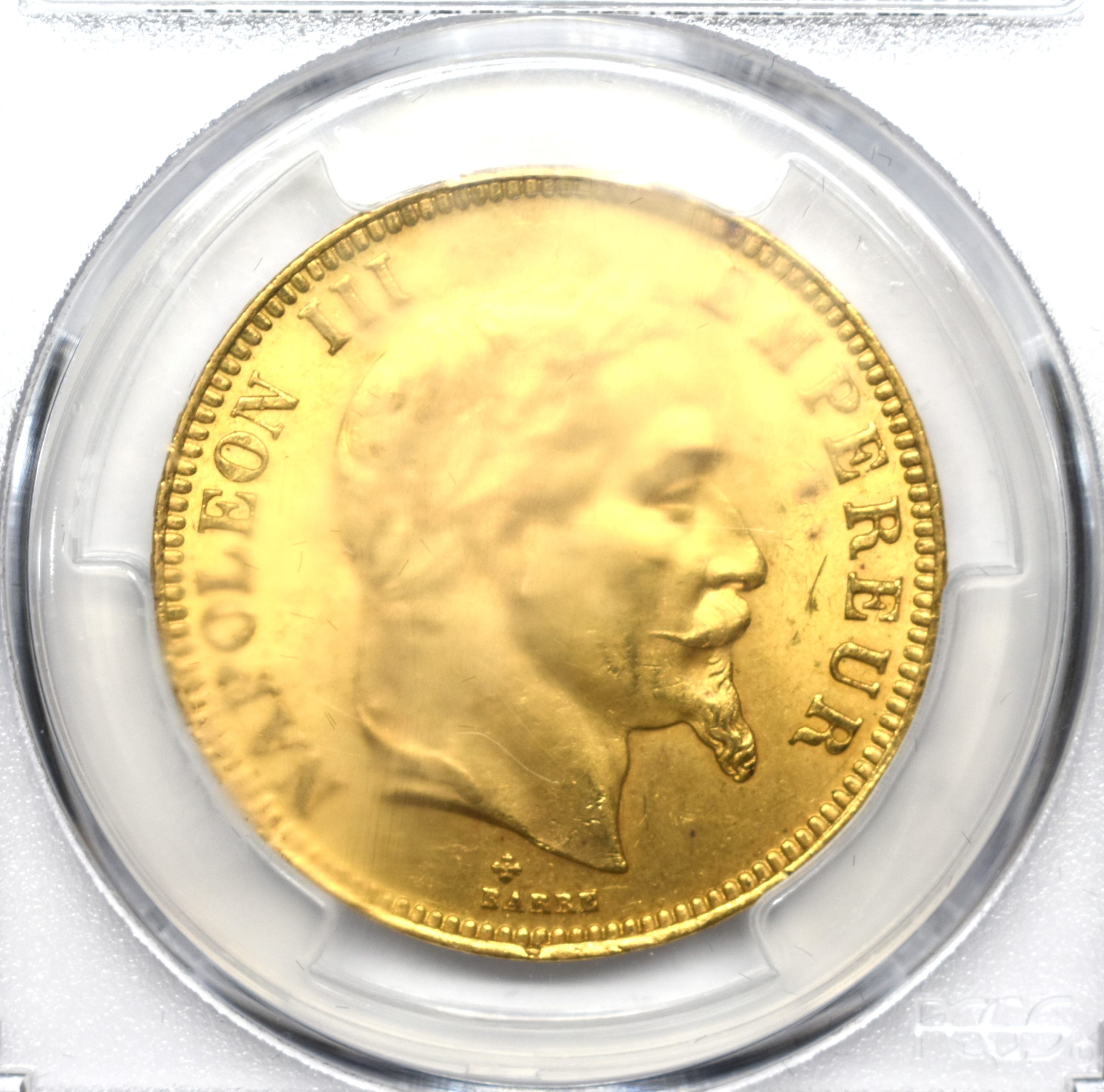 Sold】1866BB ナポレオン3世 100フラン金貨 MS63 PCGS | ソブリン 